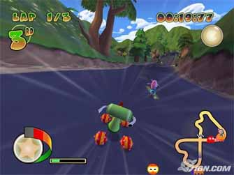 Katamari Damacy S Prince Races In Pac Man World Rally Video Games Blogger