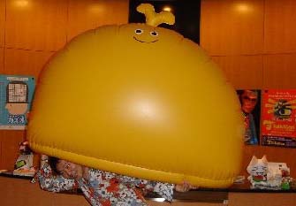 Inflatable LocoRoco figure
