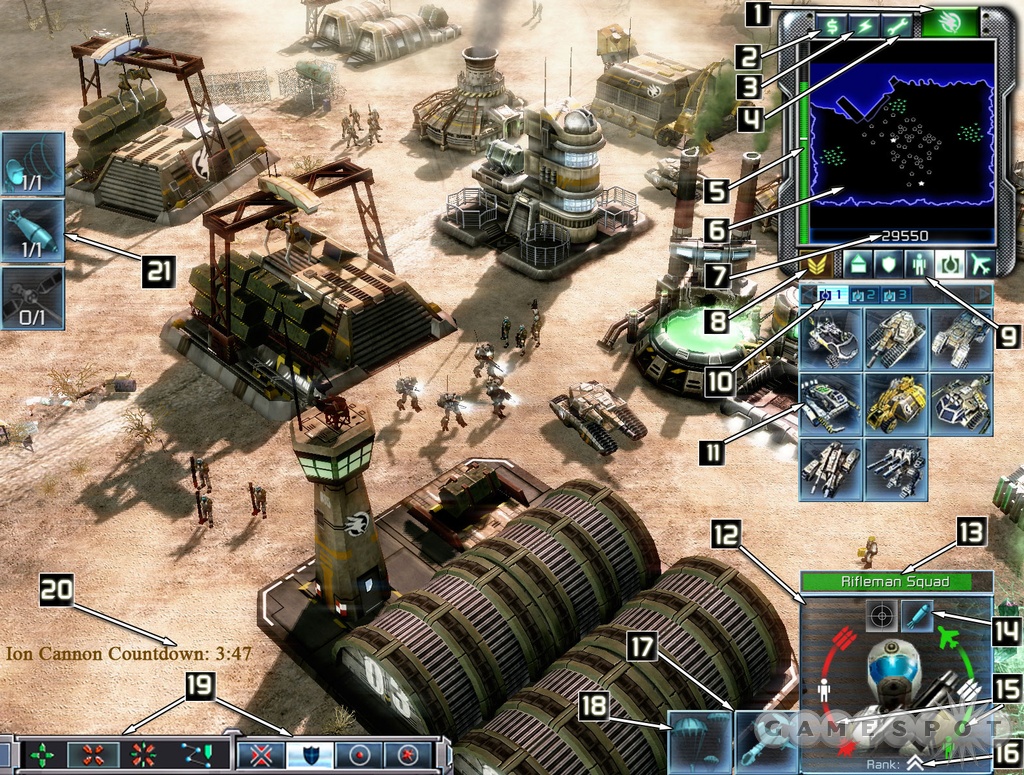 Command and Conquer 3: Control Interface & Side Bar ... - 1024 x 775 jpeg 487kB