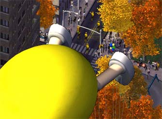 New York City Thanksgiving Parade in SimCity 4