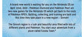 Pokemon Diamond Pearl release date April 22 2007