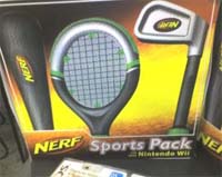 Nerf Sports Pack for Wii remote controller