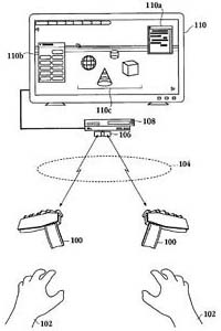 Sony grip controller patent
