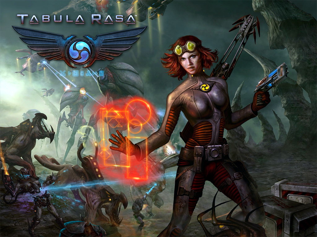 Tabula Rasa trailer for the PC SCI-FI MMORPG-FPS