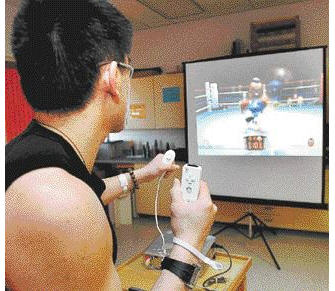 Wii Sports helps boxer rehabilitate