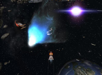 Battlestar Galactica Xbox Live Arcade screenshot