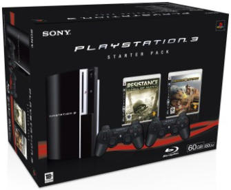 PS3 Starter Pack 60GB model with extras