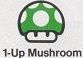 1-Up Mushroom - Super Mario Bros. 3 Artwork Screenshot