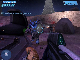 Machine Gun - Halo 1: Combat Evolved screenshot Xbox