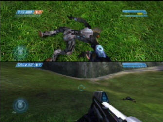Dead in the Grass - Halo 1: Combat Evolved Screenshot Xbox