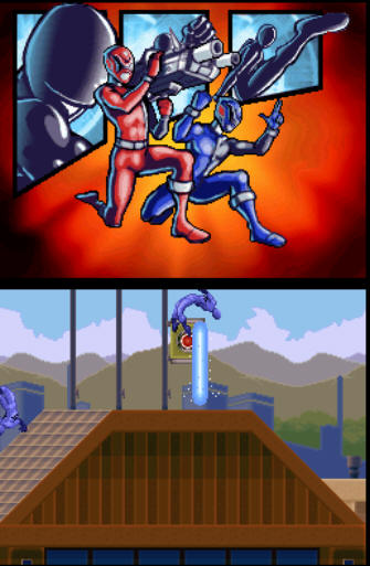 Power Rangers Super Legends DS Screenshot 2