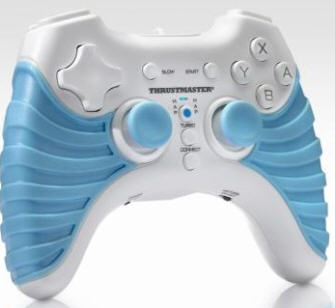 The wireless Wii Classic Controller 