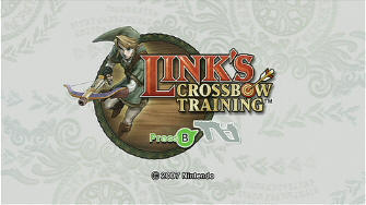 Link's Crossbow Training start menu