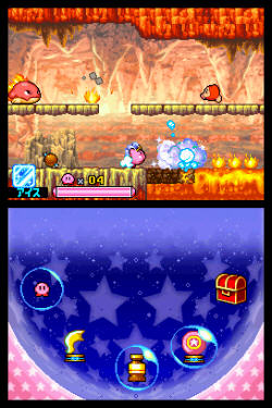 Kirby Squeak Squad DS screenshot