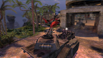 Warhawk PS3 vehicle screenshot