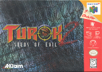 Turok 2: Seeds of Evil boxart for N64