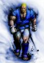Abel of Street Fighter IV character artwork