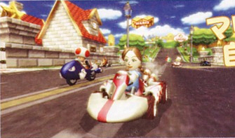 Mario Kart Wii Mii support screenshot