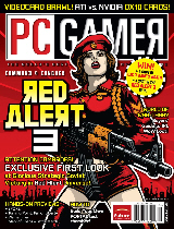 Red Alert 3 PC Gamer cover