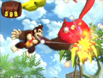 Donkey Kong Jungle Beat screenshot