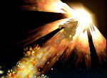 Fire Fox Attack Into the Sky - Super Smash Bros. Melee Screenshot