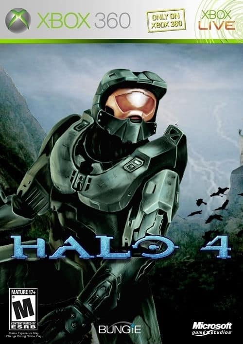 Halo 4 Xbox 360 fake boxart