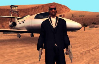 Grand Theft Auto San Andreas screenshot Jet and Double Wield