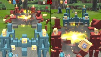 Boom Blox competitive split-screen multiplayer