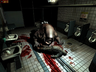 An infamous scene from Doom 3. Now just imagine the graphics from Doom 4!