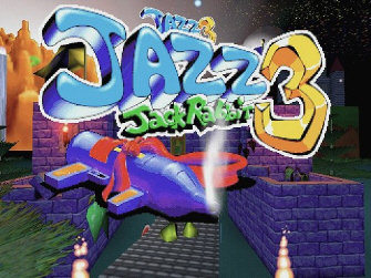 Jazz Jackrabbit 3D title screen