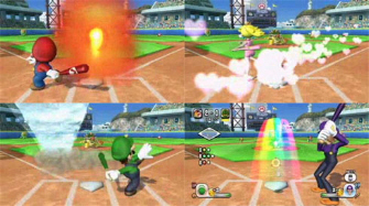 Mario Super Sluggers Wii screenshot