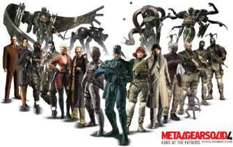 Metal Gear Solid 4 group photo