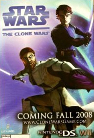 Star Wars: The Clone Wars game poster