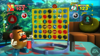 Connect Four with Mr. Potato Head - Hasbro Family Game Night Screenshot