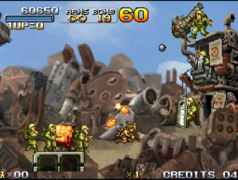 Metal Slug 7 DS Screenshot