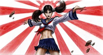 Yuriko Omega artwork shows her psi-attack from Command & Conquer: Red Alert 3