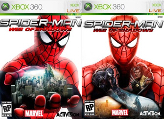 Spider-Man: Web of Shadows. Choose your boxart!