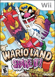 Wario Land Shake It Wii Boxart
