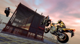 Burnout Paradise now had motorcycles!