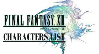 Official Final Fantasy 13 Characters List Video Games Blogger