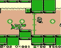 Super Mario Land 2: 6 Golden Coins Game Boy Color screenshot