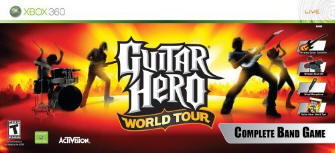 Guitar Hero 4: World Tour - Band Kit for Xbox 360