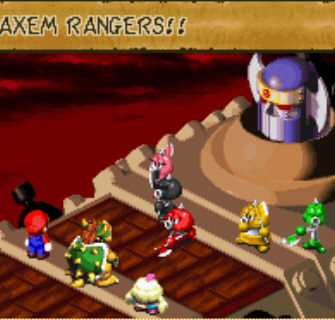 Super Mario RPG Axem Rangers Screenshot