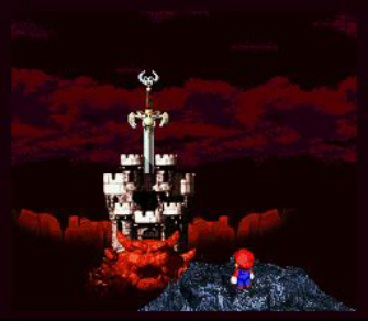 Super Mario RPG Bowser's Castle Screenshot