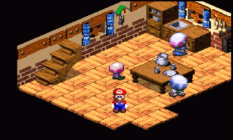 Super Mario RPG House Screenshot