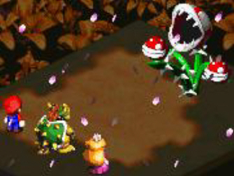 Super Mario RPG Smilax/Megamax Boss Fight Screenshot