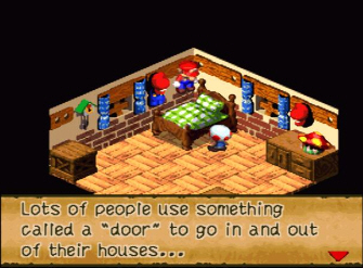 Funny Toad Dialogue - Super Mario RPG Screenshot