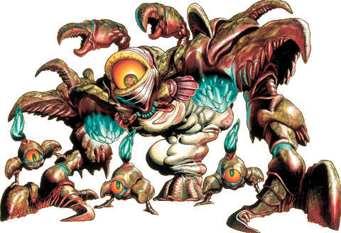 Zelda Ocarina Of Time Gohma Boss Artwork Big