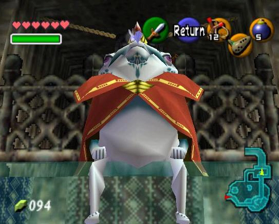 Zelda Ocarina of Time Screenshot - King Zora Big.