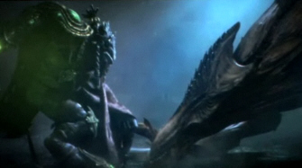 StarCraft 2 opening cinematic screenshot